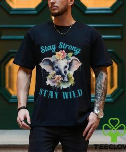 Stay Strong Wild Adorable Elephant Classic T Shirt Unisex 1 Stay Strong Wild Adorable Elephant Classic T Shirt Unisex