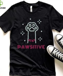 Stay pawsitive 2022 hoodie, sweater, longsleeve, shirt v-neck, t-shirt