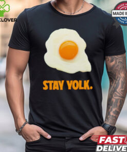 Stay yolk egg shirt