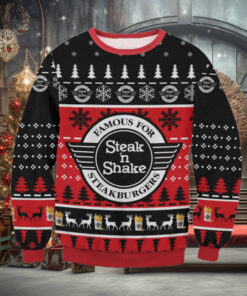 Steak N Shake Ugly Sweater