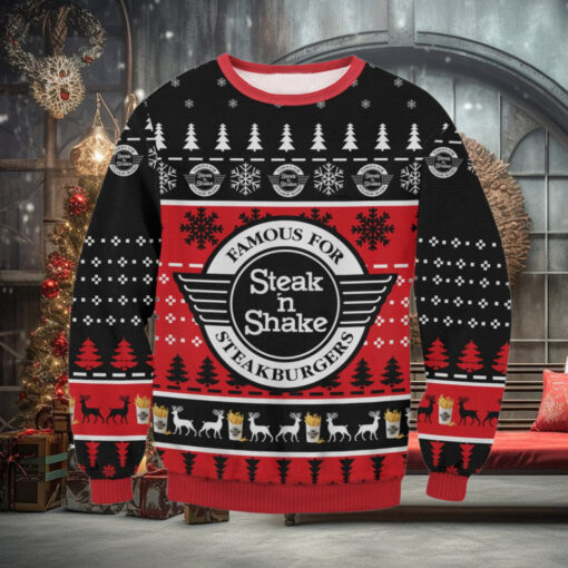 Steak N Shake Ugly Sweater