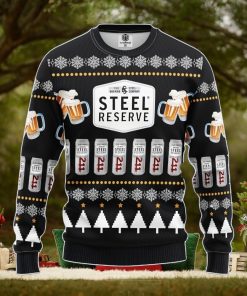 Steel Beer Ugly Christmas Sweater Amazing Gift Men And Women Christmas Gift