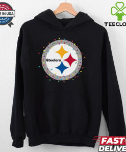 Steelers Christmas Lights T Shirt