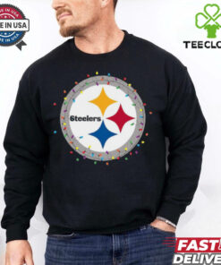 Steelers Christmas Lights T Shirt