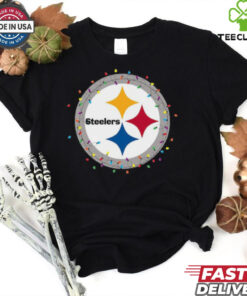 Steelers Christmas Lights T Shirt