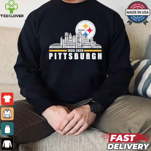 Steelers Pittsburgh 1933 2024 Greene Lambert City Shirt