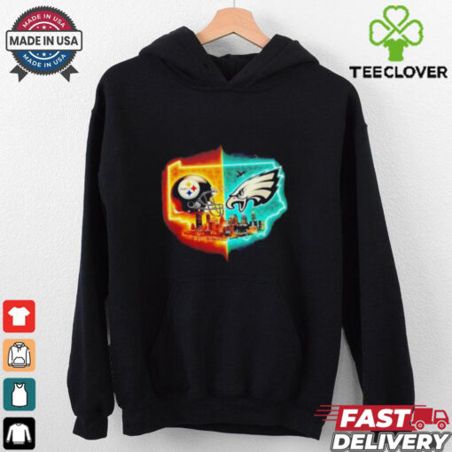 Steelers and Eagles december 15 t shirt