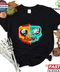 Steelers and Eagles december 15 t shirt