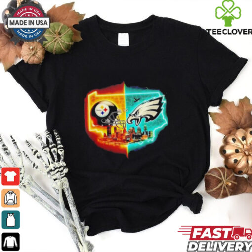 Steelers and Eagles december 15 t shirt
