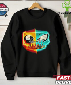 Steelers and Eagles december 15 t shirt