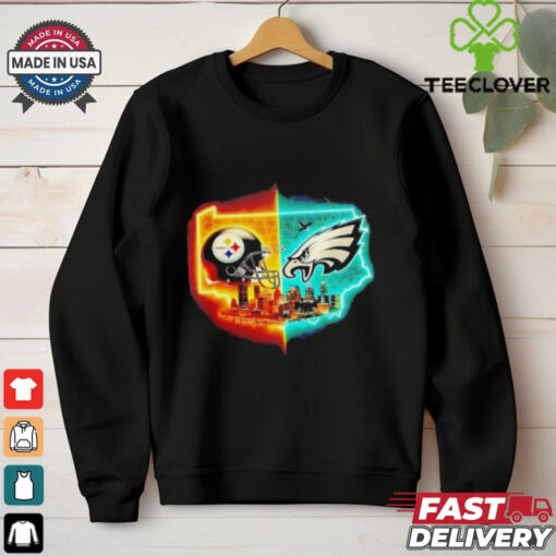 Steelers and Eagles december 15 t shirt