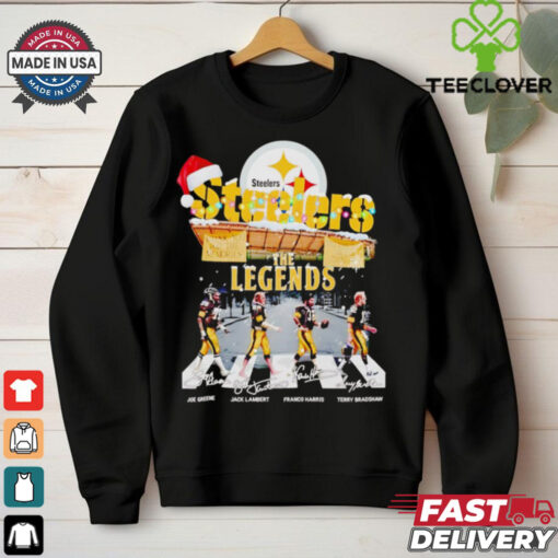 Steelers the legends thank you for the memories Christmas Shirt