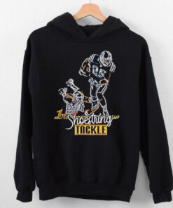 Steelers vs ravens the shoestring tackle shirt