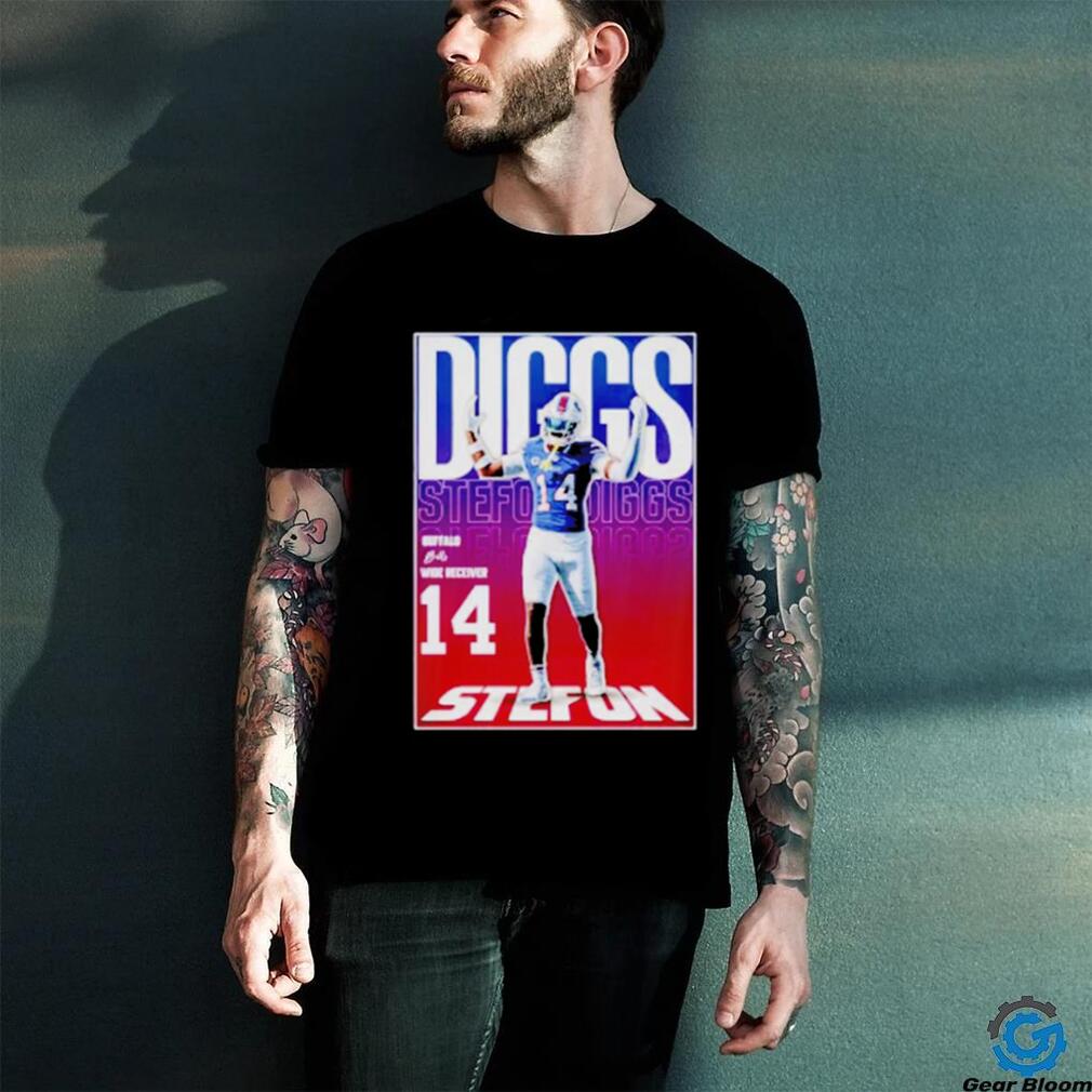Stefon Diggs 14 Buffalo Bills player shirt Stefon Diggs 14 Buffalo Bills player shirt