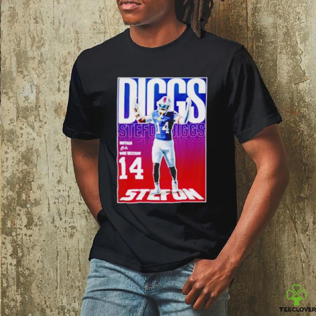 Stefon Diggs 14 Buffalo Bills player shirt Stefon Diggs 14 Buffalo Bills player shirt