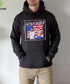 Stefonia American flag shirt