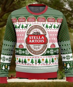 Stella Artois Ugly Christmas Sweater Holiday Gift Christmas Sweater