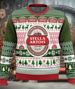 Stella Artois Ugly Christmas Sweater Holiday Gift Christmas Sweater