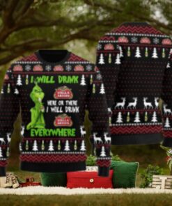 Stella Artois Will Drink Everywhere Ugly Sweater