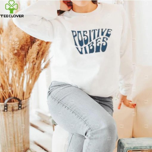 Stella Blue Coffee Store Big Cat Positives Vibes Stella Blue Coffee Long Sleeve Tee