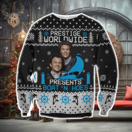 Step Brothers Catalina Wine Ugly Christmas Holiday Sweater All Over Printed Shirts For Men And Women