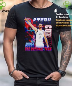 Steph Curry 2024 Paris Olympics USA Basketball National Team shirt
