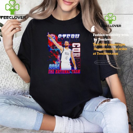 Steph Curry 2024 Paris Olympics USA Basketball National Team shirt