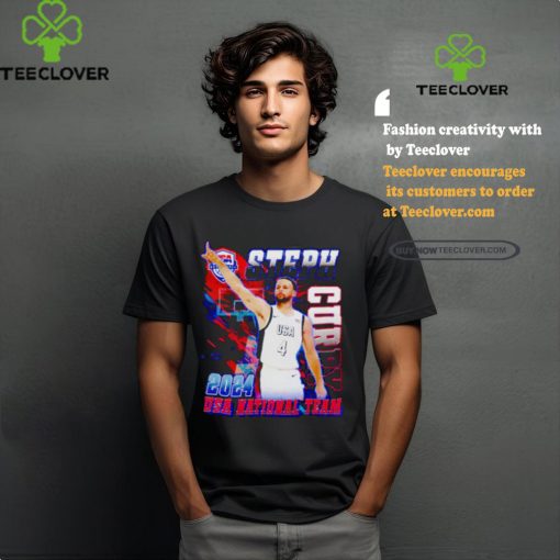 Steph Curry 2024 Paris Olympics USA Basketball National Team shirt