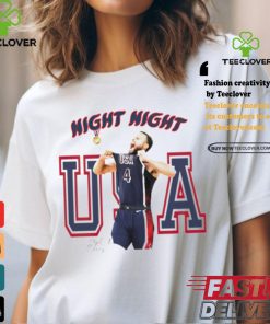 Steph Curry #4 USA Team night night shirt 1 Steph Curry #4 USA Team night night shirt