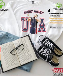 Steph Curry #4 USA Team night night shirt 2 Steph Curry #4 USA Team night night shirt