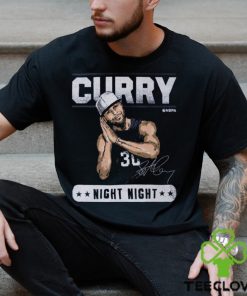 Steph Curry Golden State Night Night WHT SHIRT