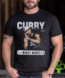 Steph Curry Golden State Night Night WHT SHIRT