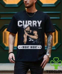 Steph Curry Golden State Night Night WHT SHIRT