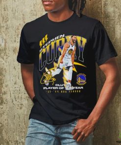 Steph Curry Golden State Warriors 2024 NBA Clutch Player Award shirt