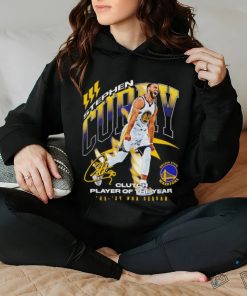 Steph Curry Golden State Warriors 2024 NBA Clutch Player Award shirt