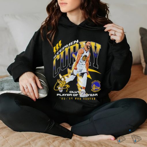 Steph Curry Golden State Warriors 2024 NBA Clutch Player Award shirt