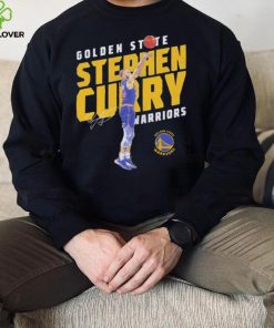 Steph Curry Golden State Warriors basketball player slant signature logo shirt 1 Steph Curry Golden State Warriors basketball player slant signature logo shirt