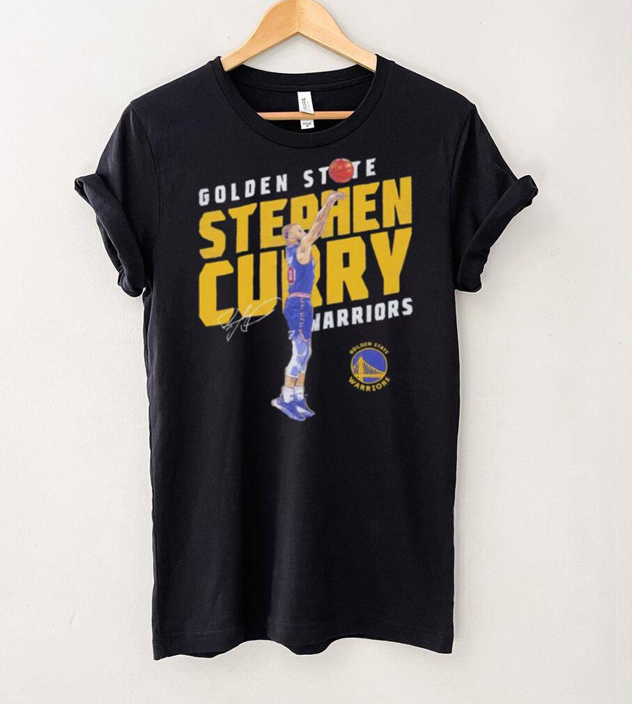 Steph Curry Golden State Warriors basketball player slant signature logo shirt Steph Curry Golden State Warriors basketball player slant signature logo shirt