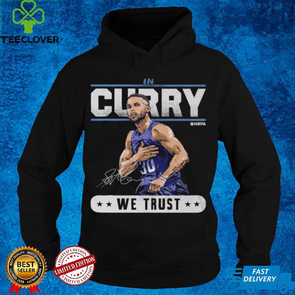 Steph Curry Golden State We Trust Sweatshirt