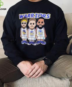 Steph Curry Klay Thompson And Draymond Green Golden State Warriors Pro Standard Multi Lineup Shirt