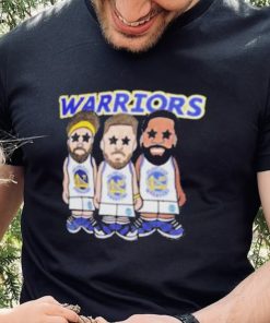 Steph Curry Klay Thompson And Draymond Green Golden State Warriors Pro Standard Multi Lineup Shirt 2 Steph Curry Klay Thompson And Draymond Green Golden State Warriors Pro Standard Multi Lineup Shirt