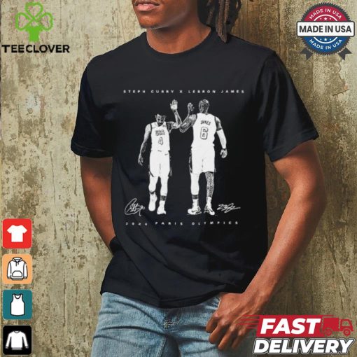Steph Curry x Lebron James 2024 T Shirt