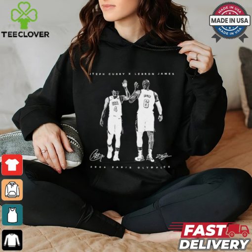 Steph Curry x Lebron James 2024 T Shirt