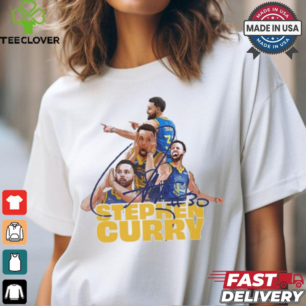 Stephen Curry 30 Golden State Warriors NBA Signature Graphic t shirt Stephen Curry 30 Golden State Warriors NBA Signature Graphic t shirt