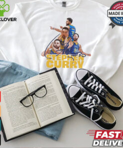 Stephen Curry 30 Golden State Warriors NBA Signature Graphic t shirt