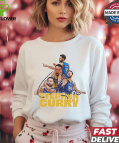 Stephen Curry 30 Golden State Warriors NBA Signature Graphic t shirt