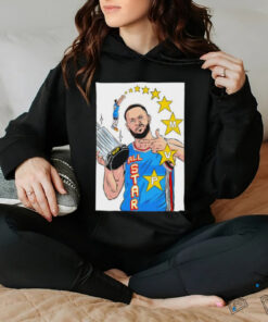 Stephen Curry All Star MVP Golden State Warriors cartoon shirt
