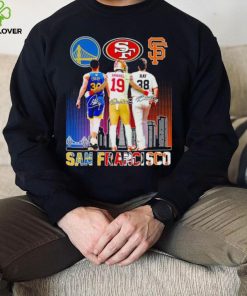 Stephen Curry Deebo Samuel Robbie Ray San Francisco skyline city hoodie, sweater, longsleeve, shirt v-neck, t-shirt