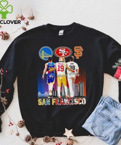 Stephen Curry Deebo Samuel Robbie Ray San Francisco skyline city hoodie, sweater, longsleeve, shirt v-neck, t-shirt