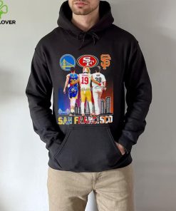 Stephen Curry Deebo Samuel Robbie Ray San Francisco skyline city hoodie, sweater, longsleeve, shirt v-neck, t-shirt